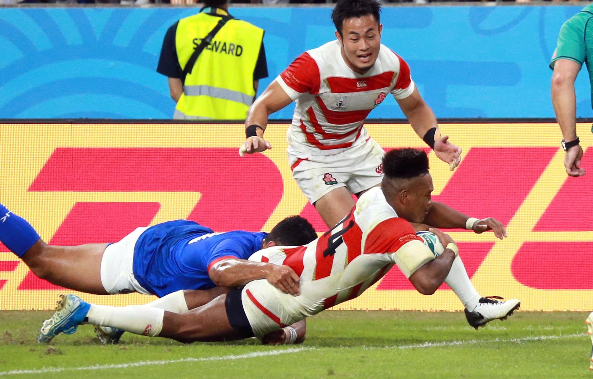 Rugby World Cup 2019 Japan Vs Samoa Japan Forward