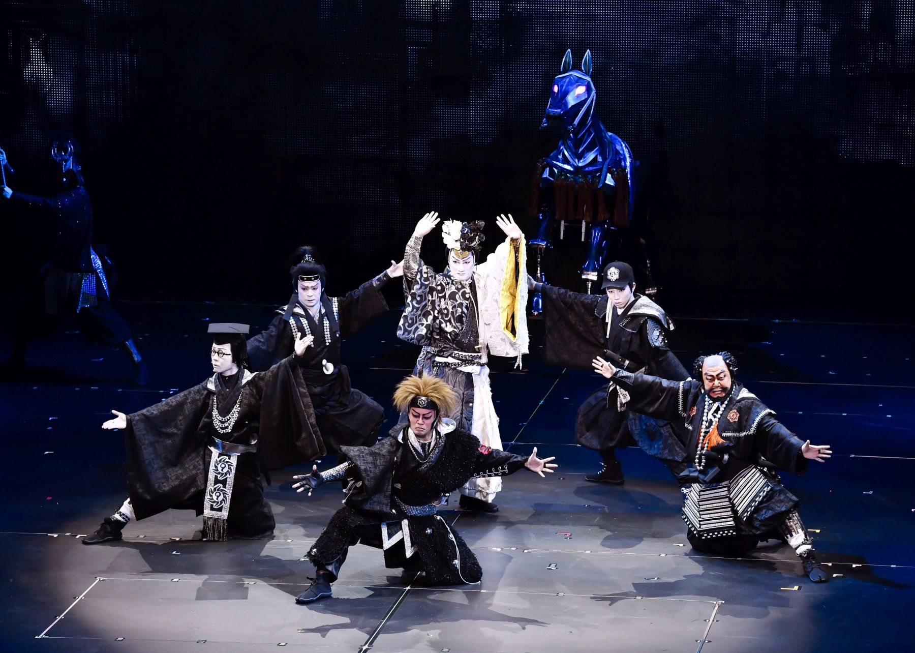 Super Kabuki play Oguri at the Shinbashi Enbujo Theatre Japan 003