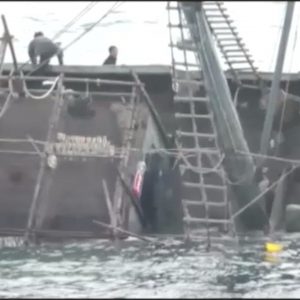 Video of Sunk North KoreanVessel