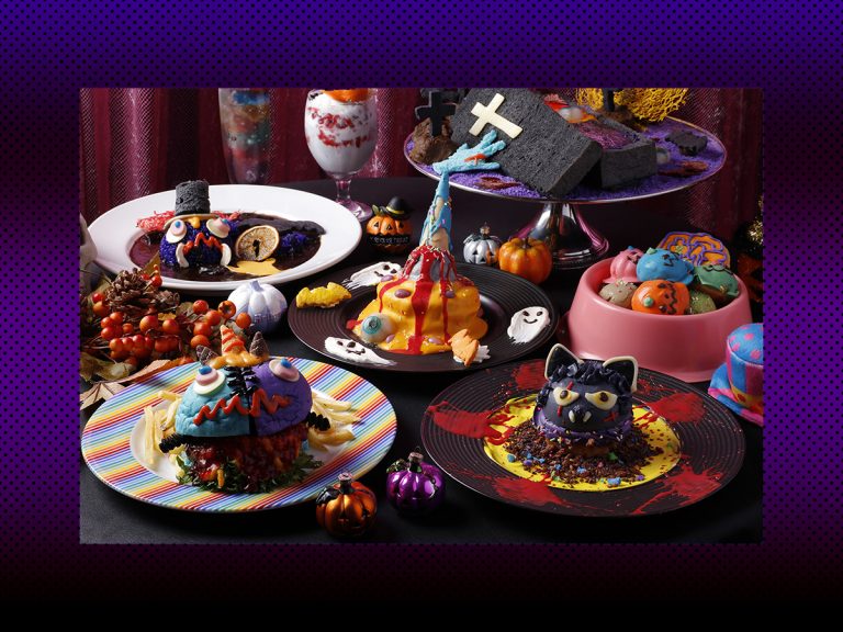 Kawaii Cafe Monster Halloween Menu