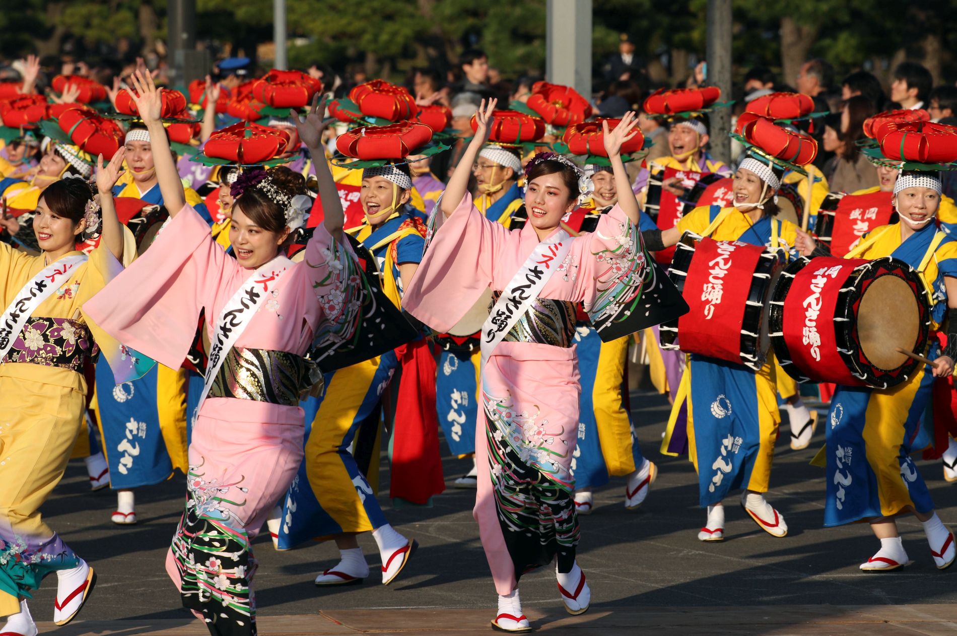 Japan Enthronement of Emperor National Celebration Festival in Tokyo