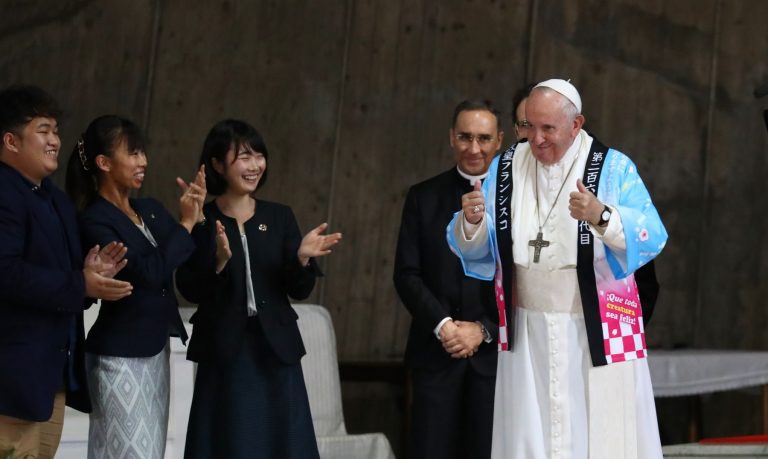 Pope in Japan Hiroshima Nagasaki