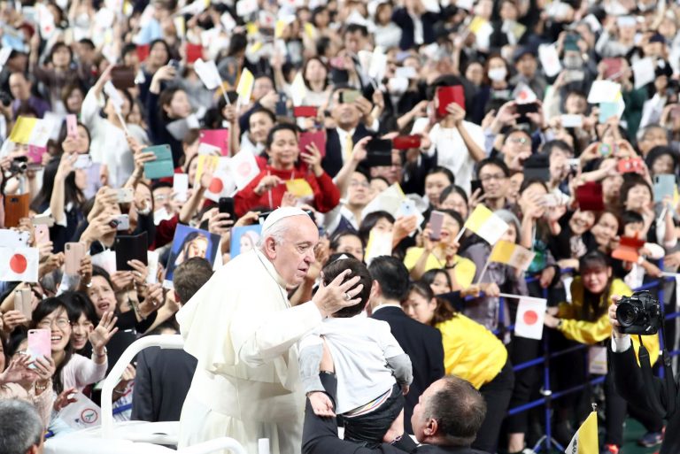 Pope in Japan Hiroshima Nagasaki