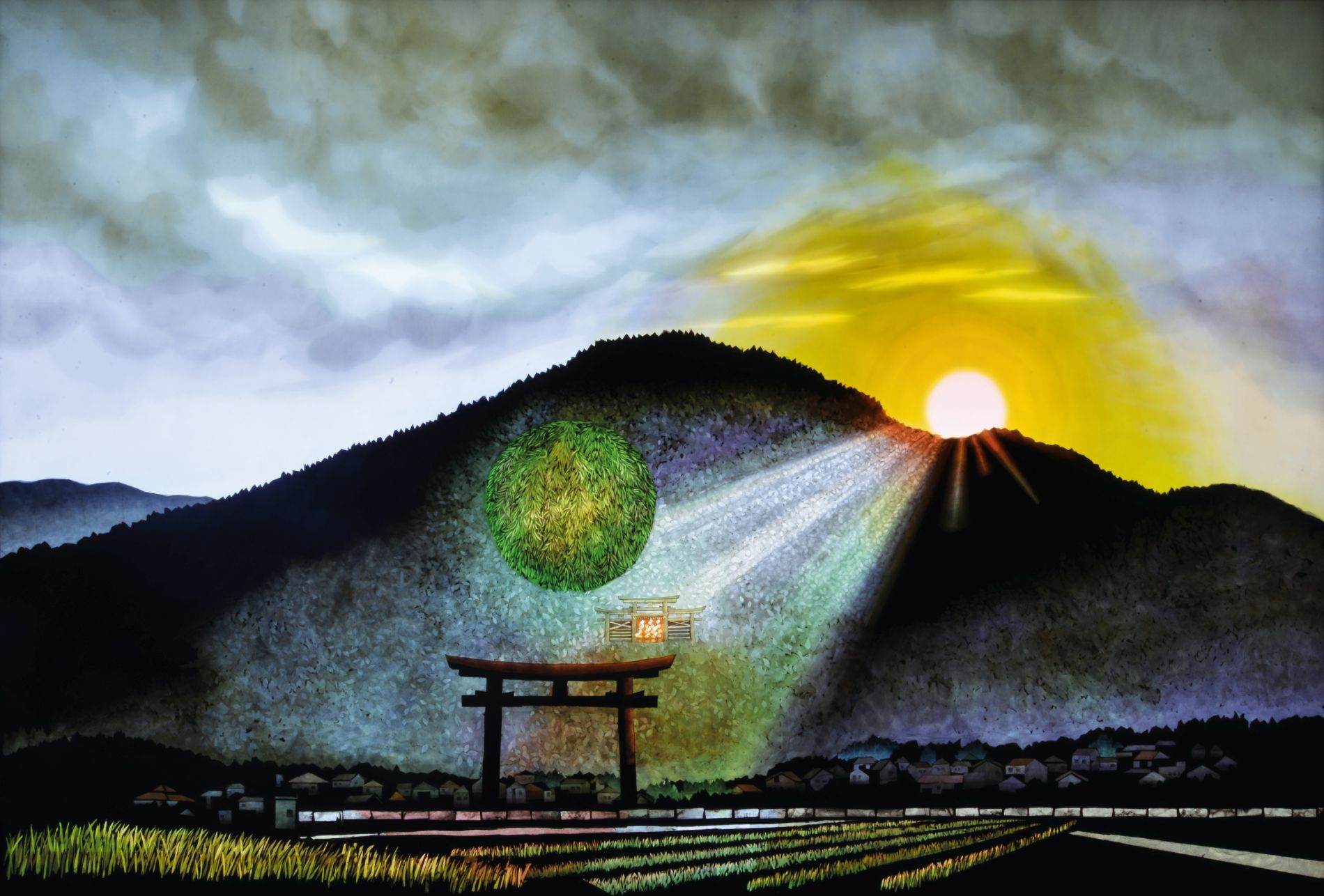 Soul of Japan Amano iwato Kami and Three Sacred Treasures 020