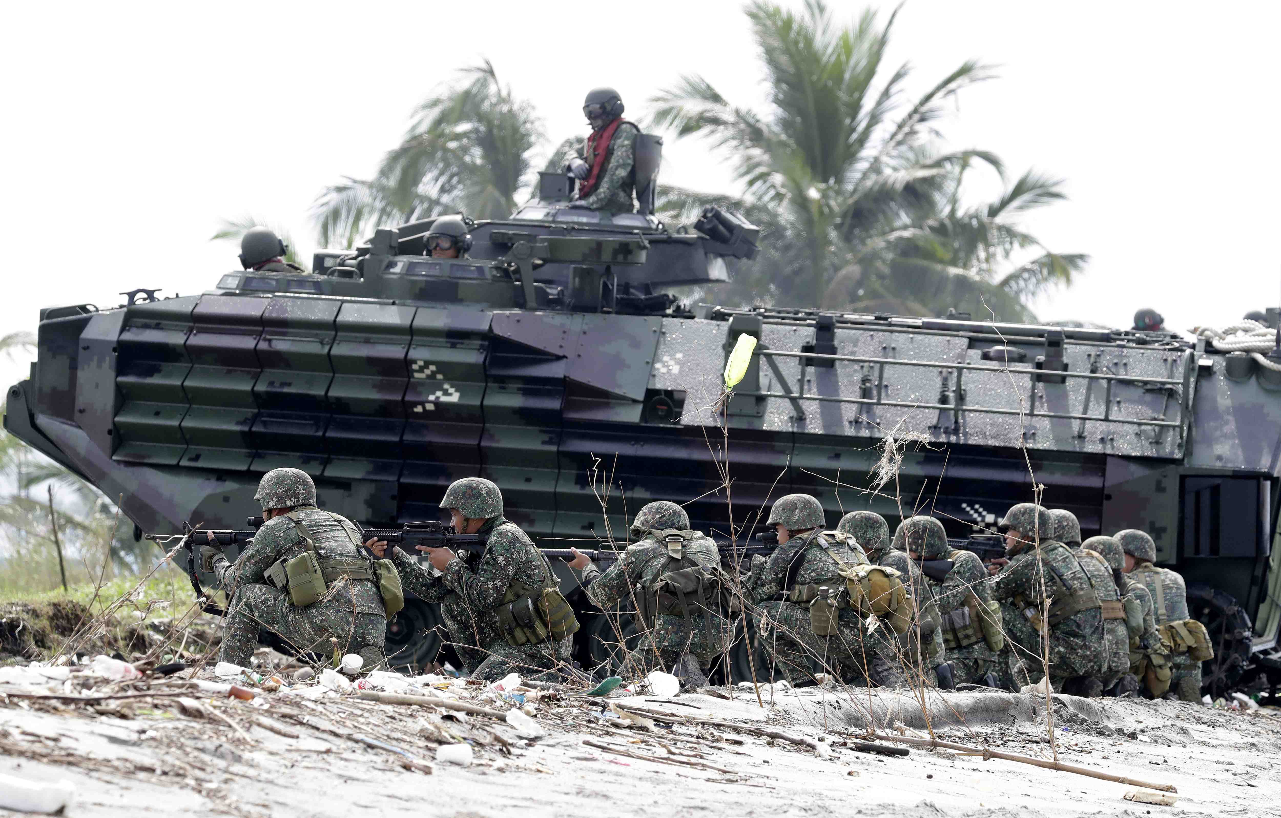 Philippines Military Drill South China Sea
