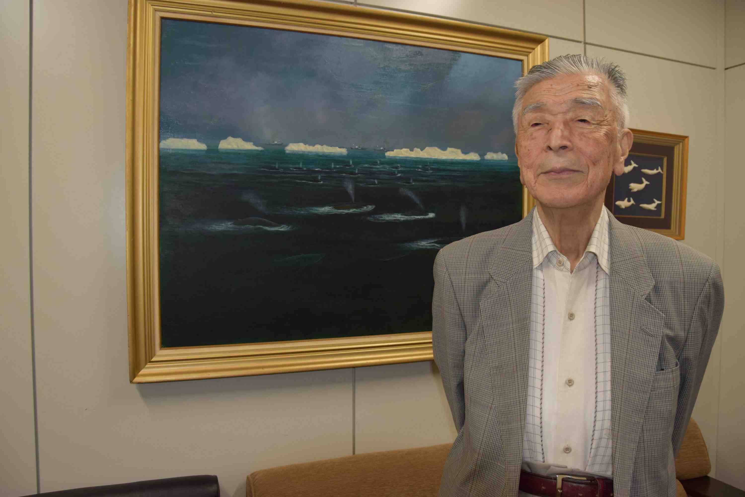 Japan Whaling Interview with Seiji Ohsumi 003