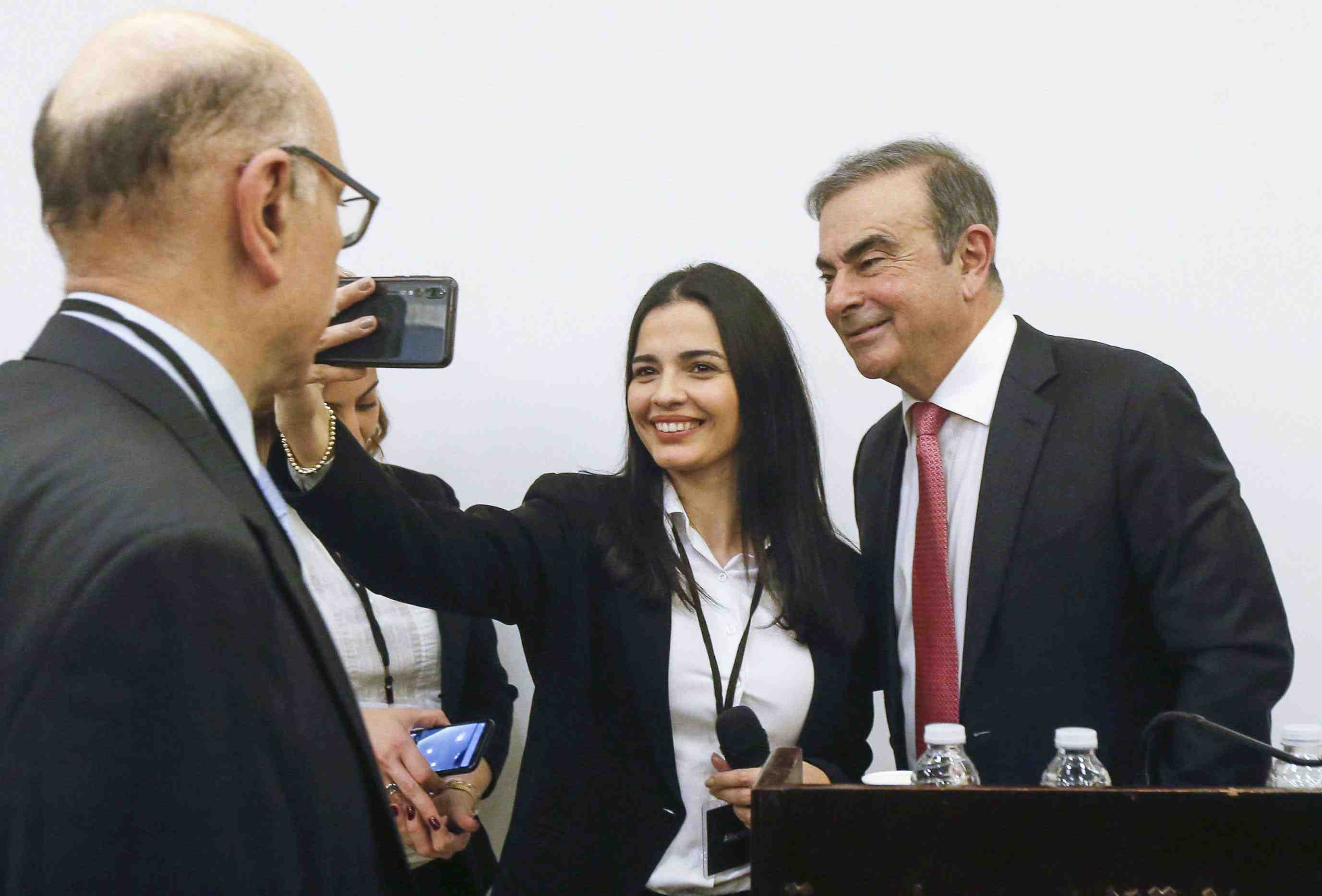 Ghosn Press Conference at Lebanon 012