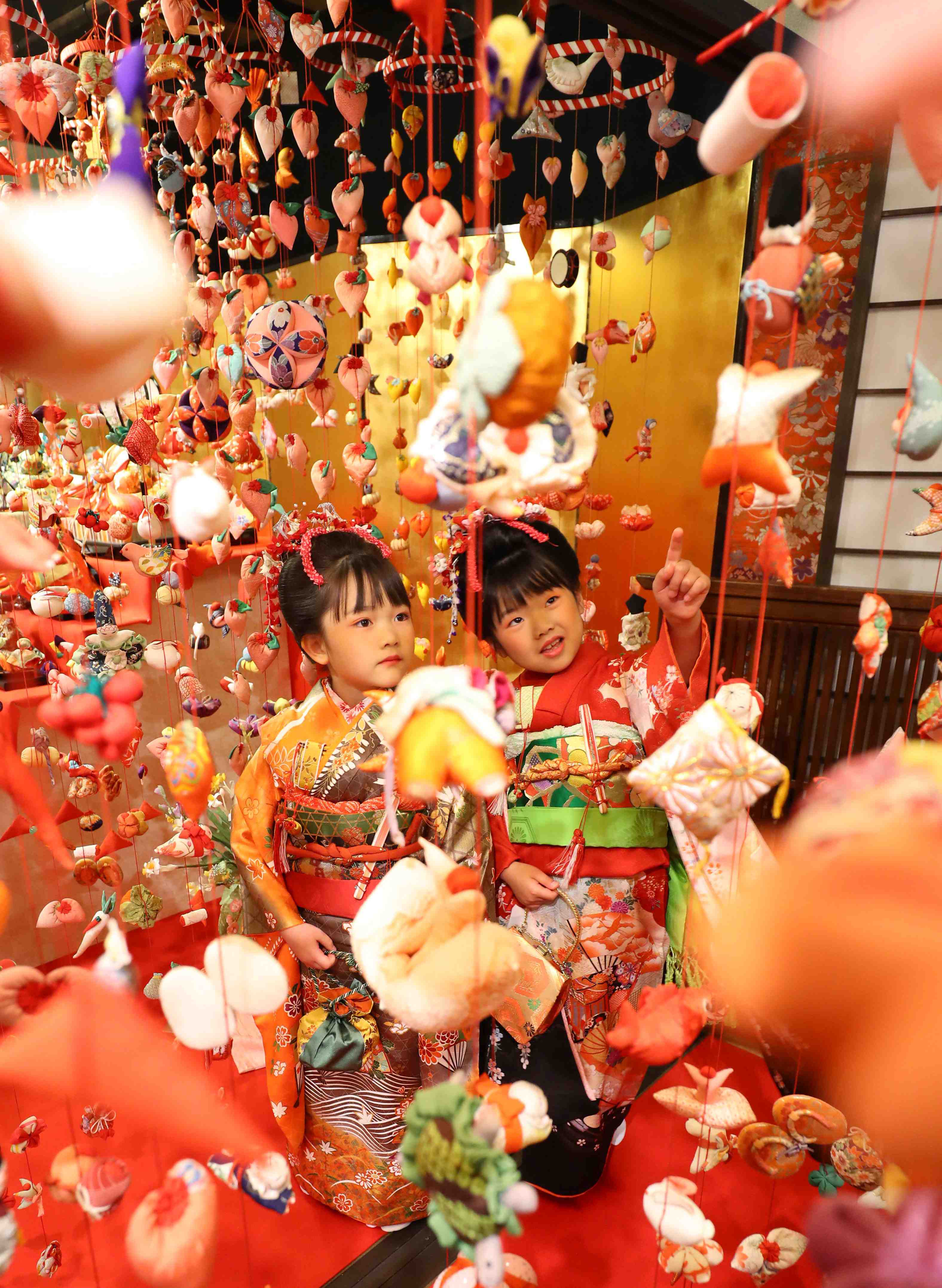 Japan Hidden Wonders Hina Tsurushi Kazari Color the Streets of Inatori For Girls Festival