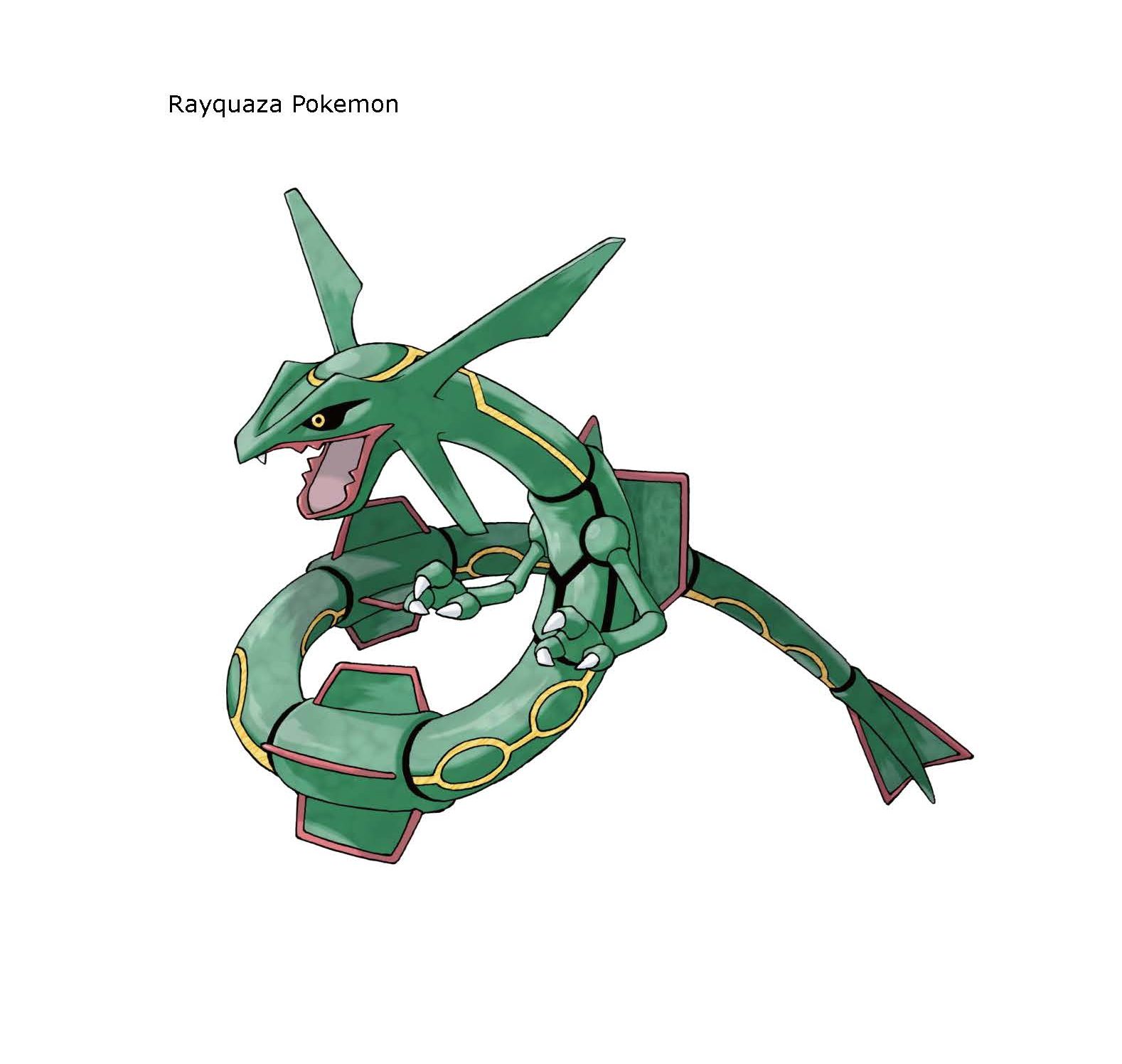 pokemon plamo rayquaza