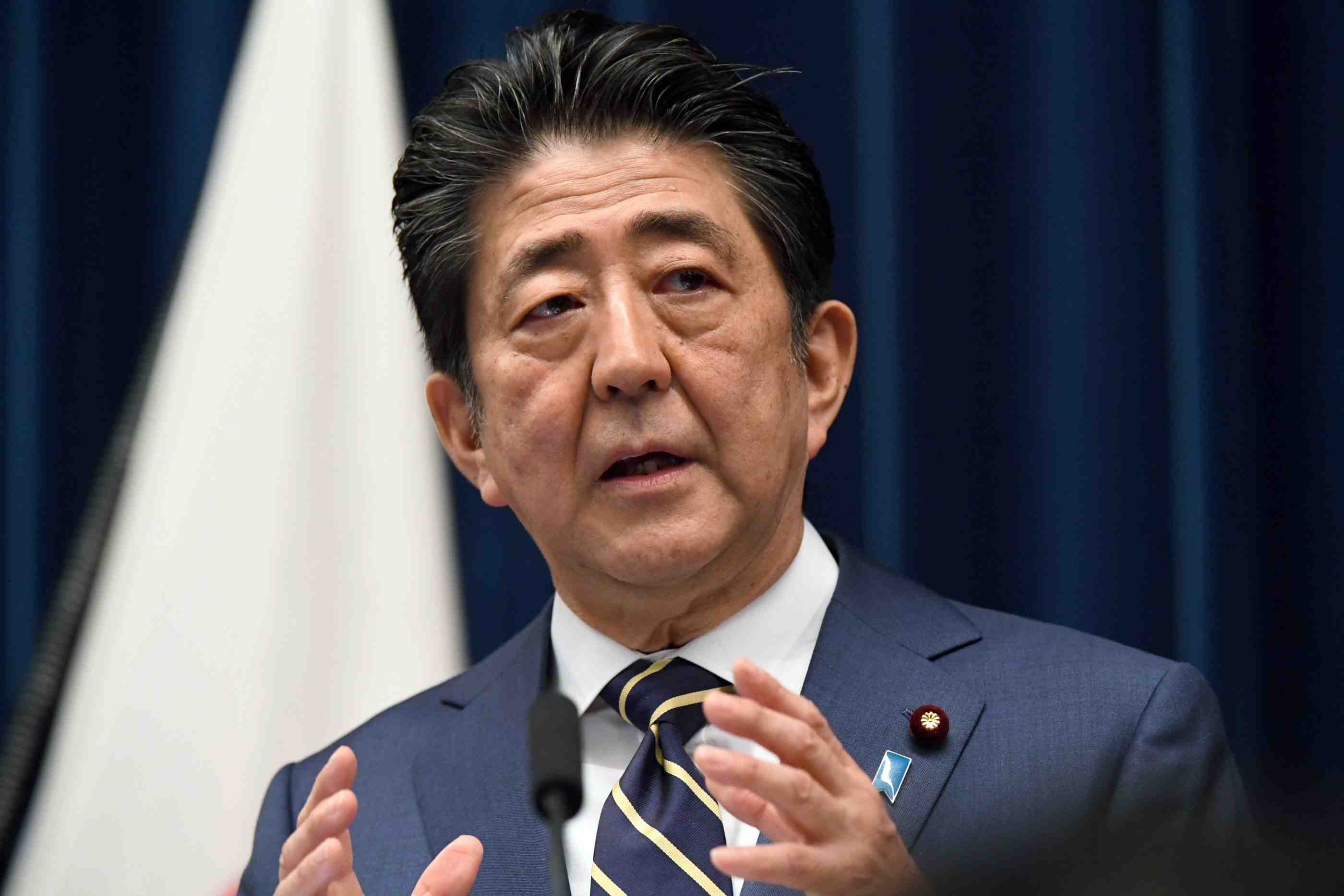 Japan PM Shinzo Abe Coronavirus