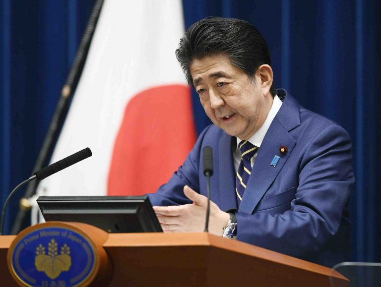 Japan PM Shinzo Abe Coronavirus 008