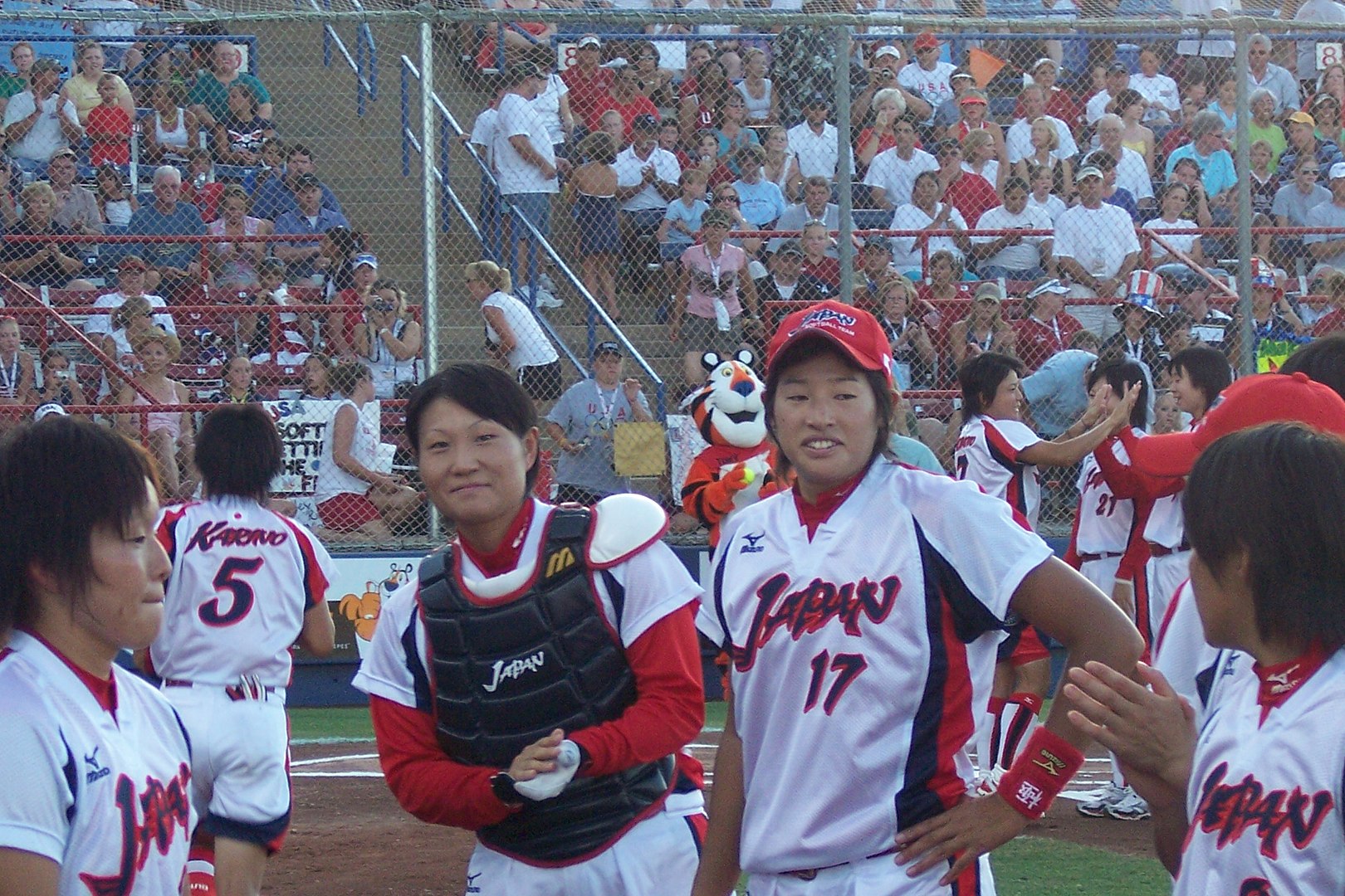 2006 World Cup of Softball Yukiko Ueno By Dan san okc - Own work