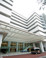 JSDF Central Hospital entrance