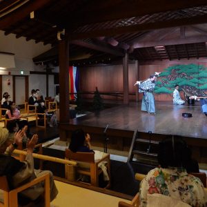 Performing Arts in Osaka Bunraku Noh 004