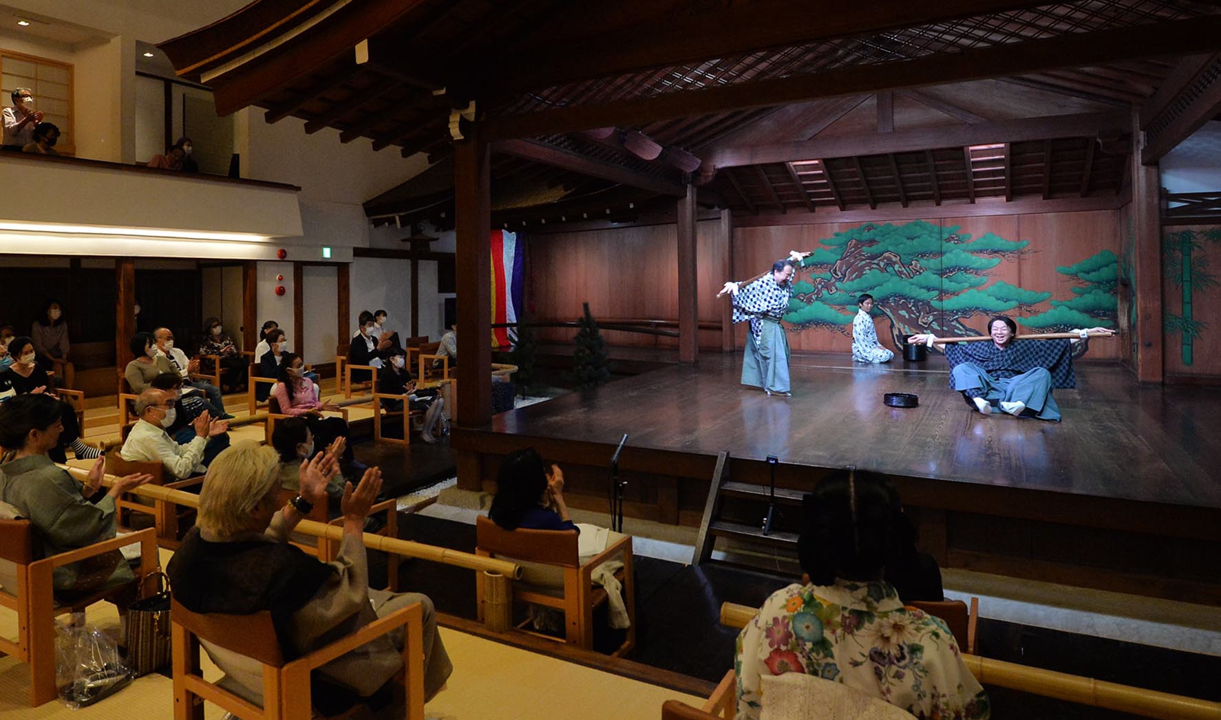 Performing Arts in Osaka Bunraku Noh 004