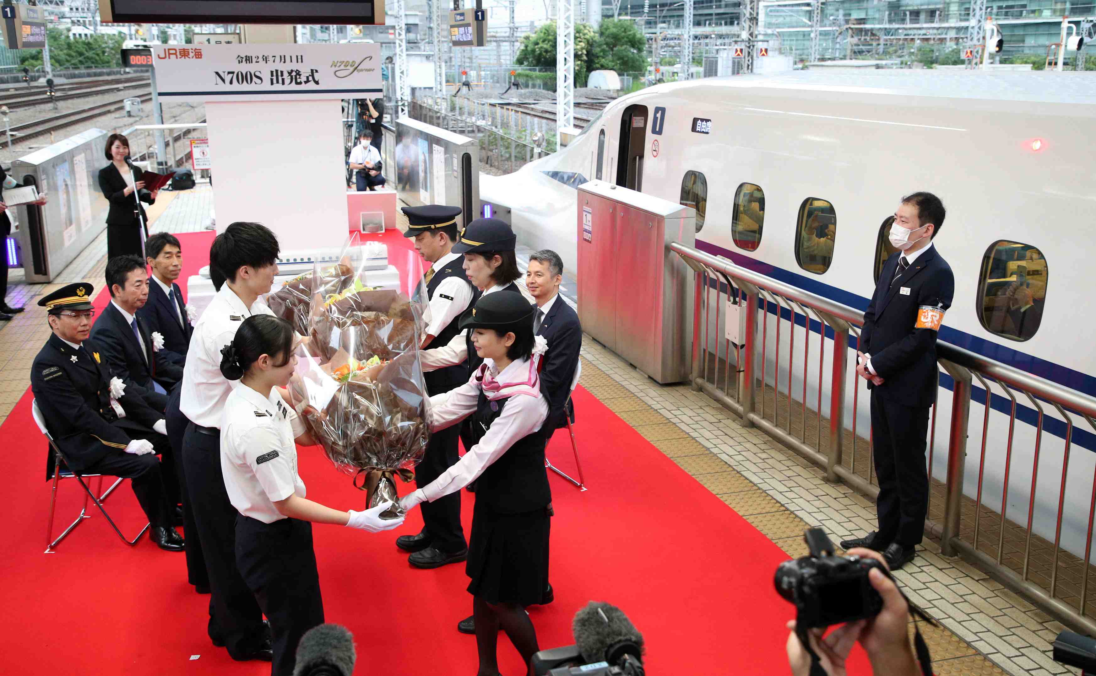 Japan Shinkansen N700S Debut JR Central 002