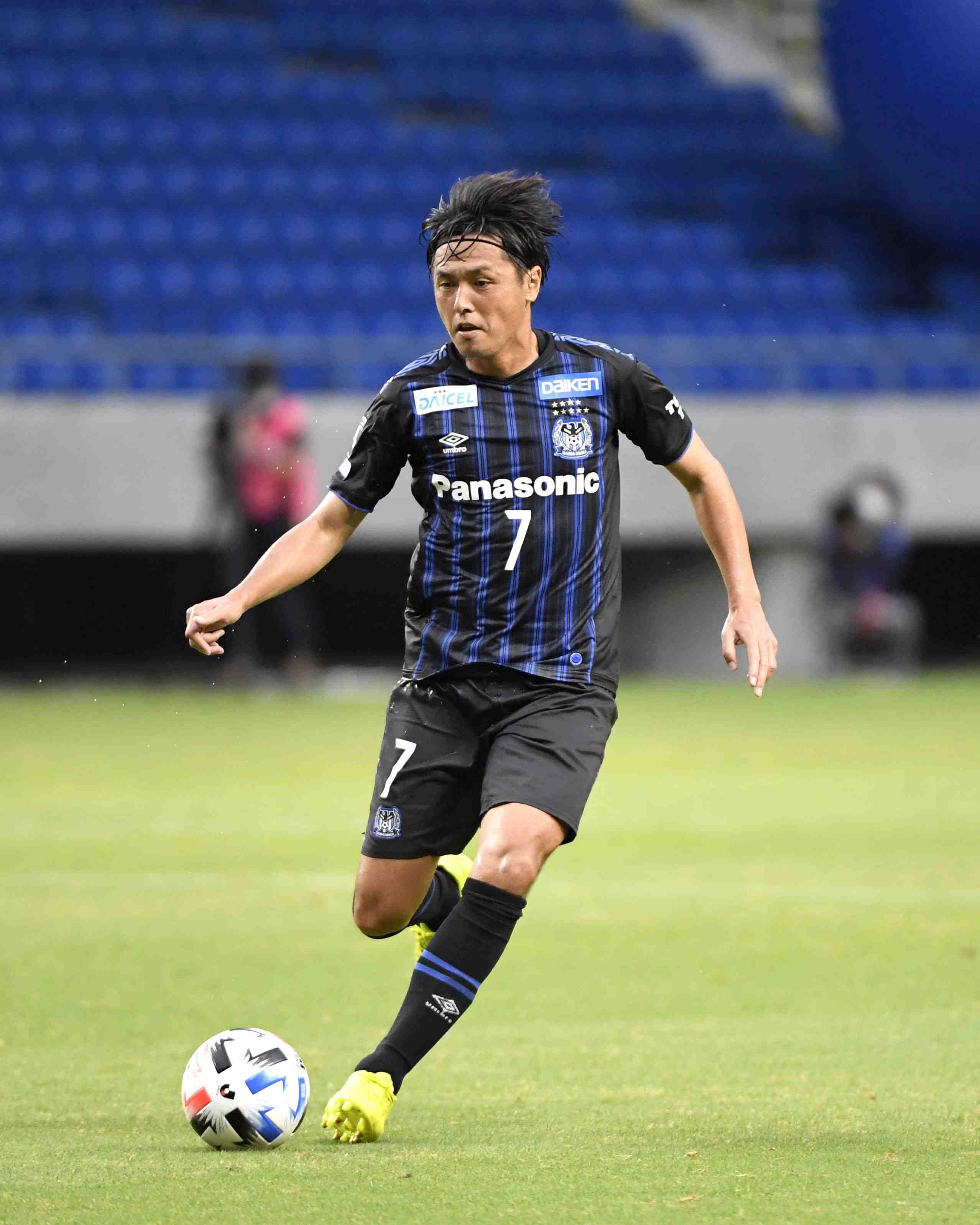Japan Soccer Gamba Osaka midfielder Yasuhito Endo 004