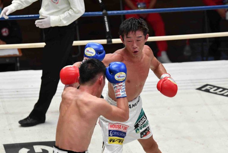 Japan boxer Satoshi Shimizu