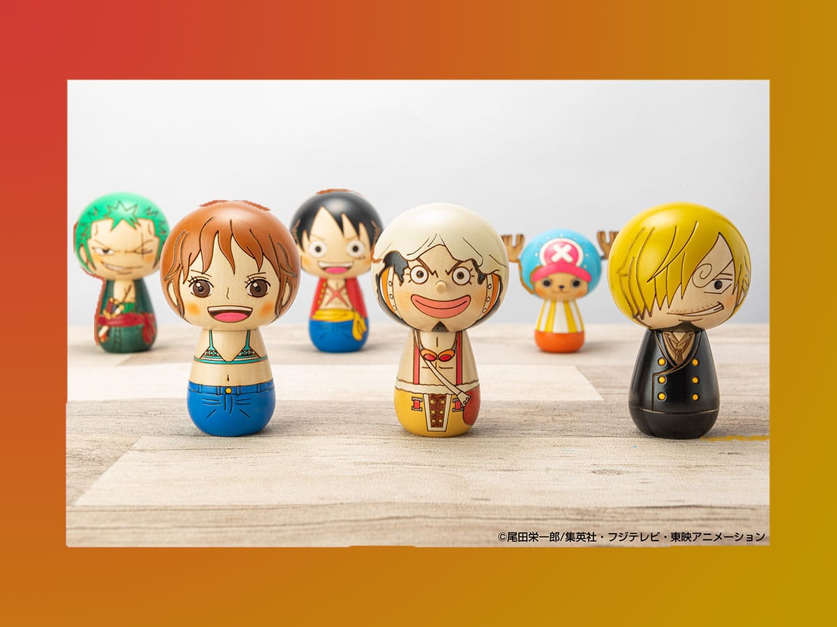 One Piece Dolls From Traditional Crafts Company Usaburo Kokeshi Return For Second Series Japan Forward