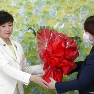 Reelected Tokyo Governor Yuriko Koike 003