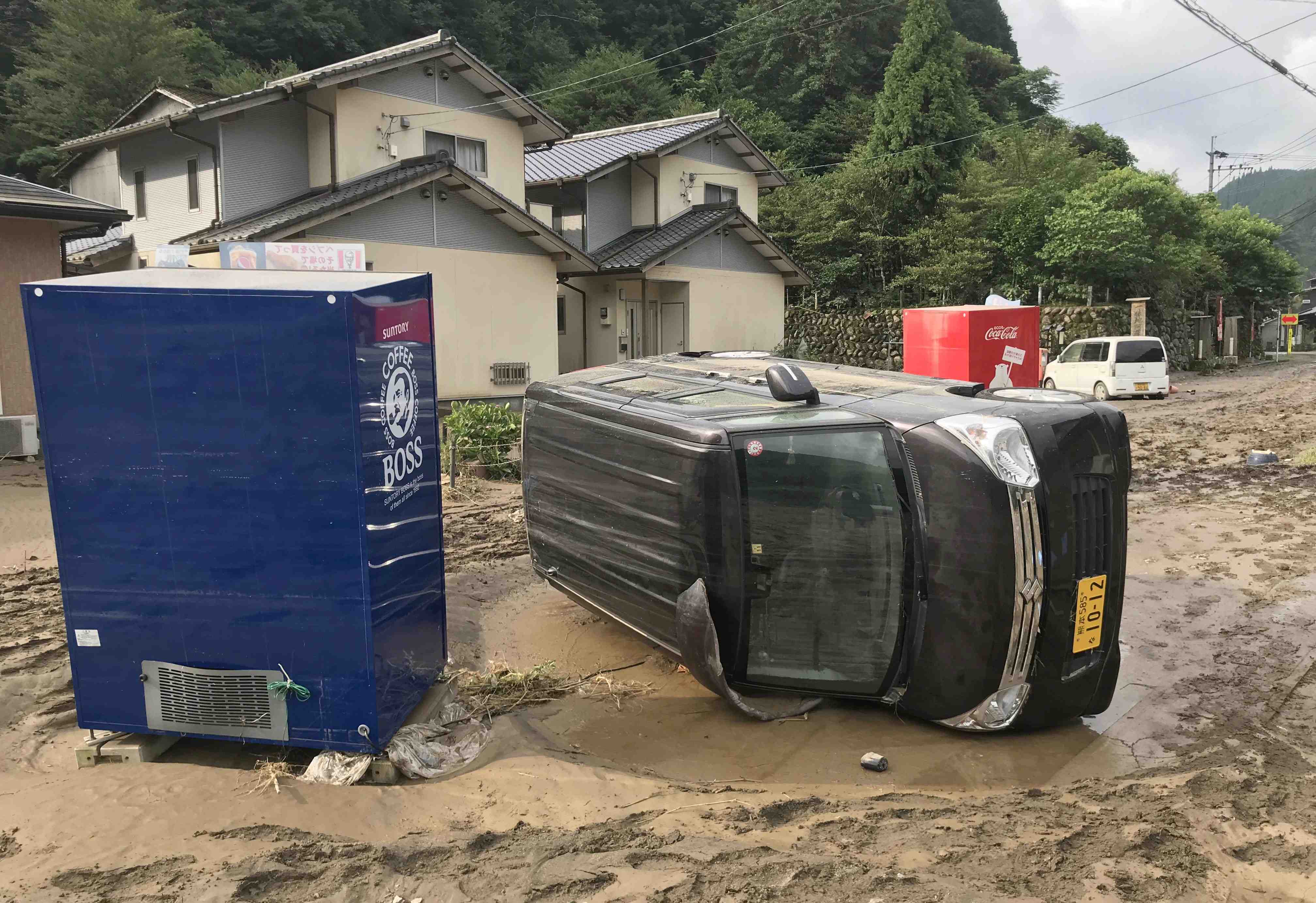 Torrential rains pound Kumamoto Kyushu Flood Japan 001