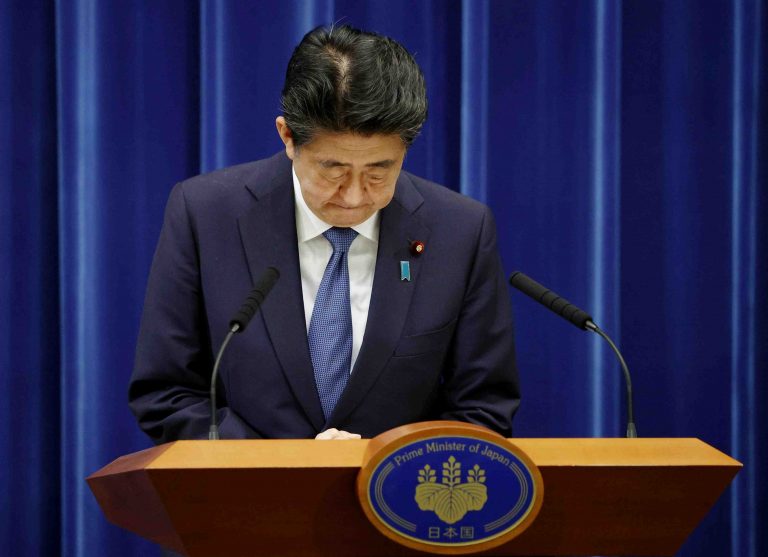 Japan PM Shinzo Abe resigns