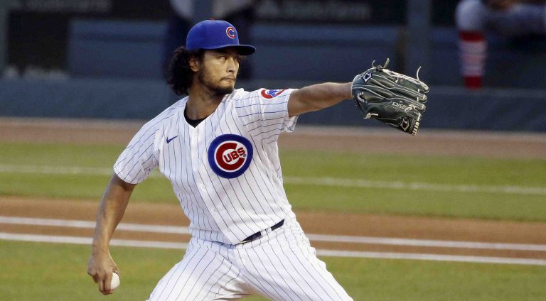 MLB Yu Darvish, Chicago Cubs 010