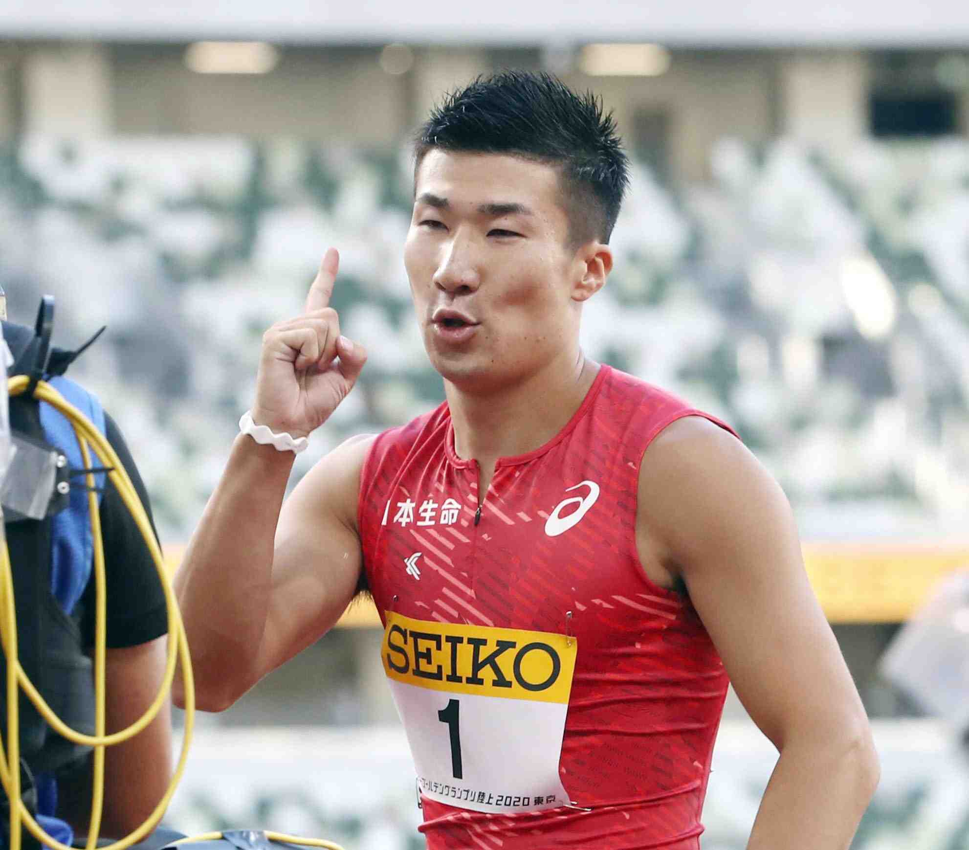 Men 100-meter track sprinter Yoshihide Kiryu 011 | JAPAN Forward