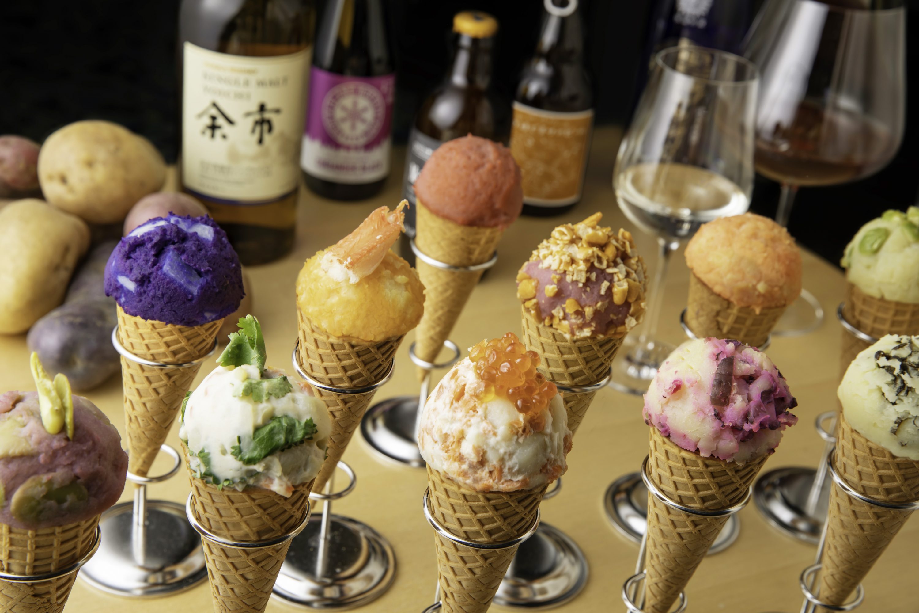 Hoshino Tomamu Resort PotatoSaladGelato married with wines 10 JAPAN Forward