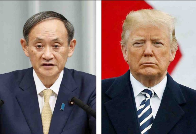 Japan U.S. Suga Trump Talk 003