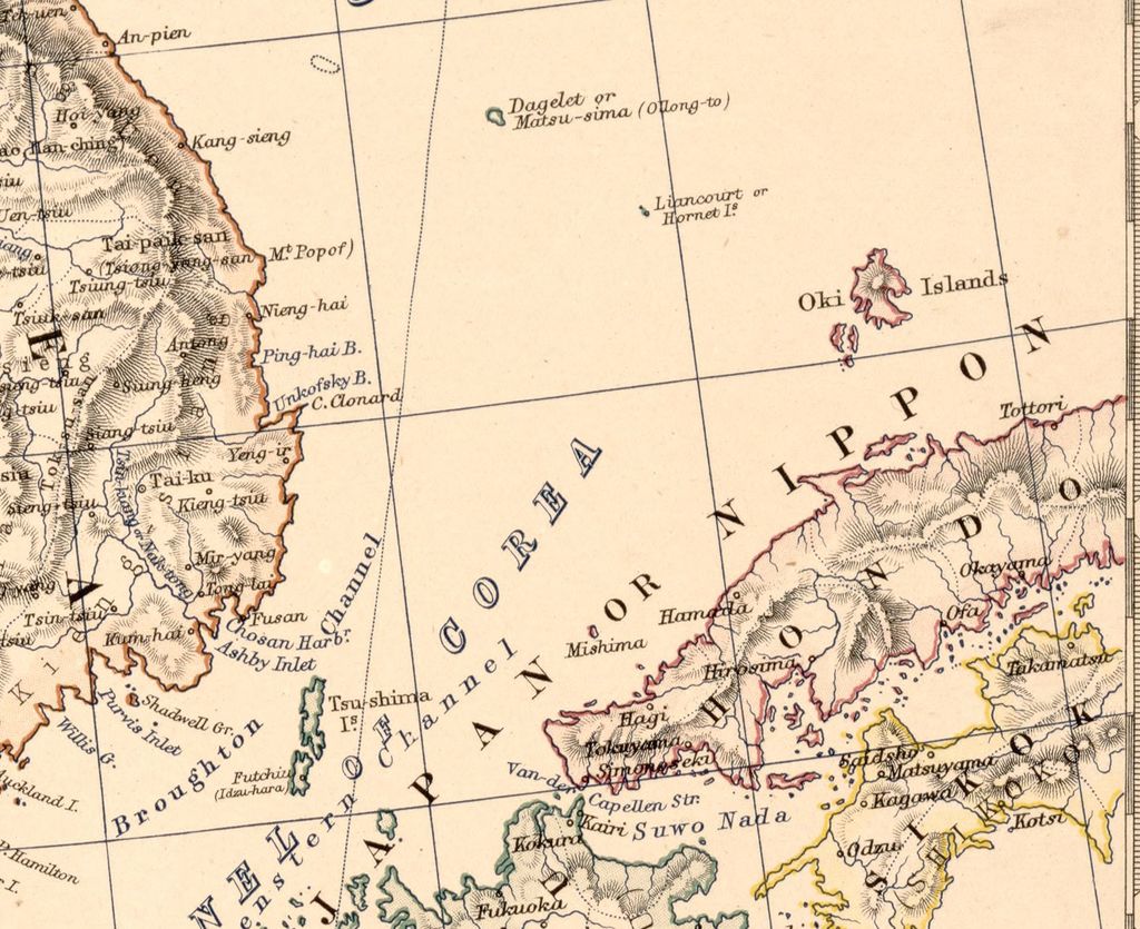 １９世紀の英地図も竹島を日本領、女王に捧げる高い精度 | JAPAN Forward