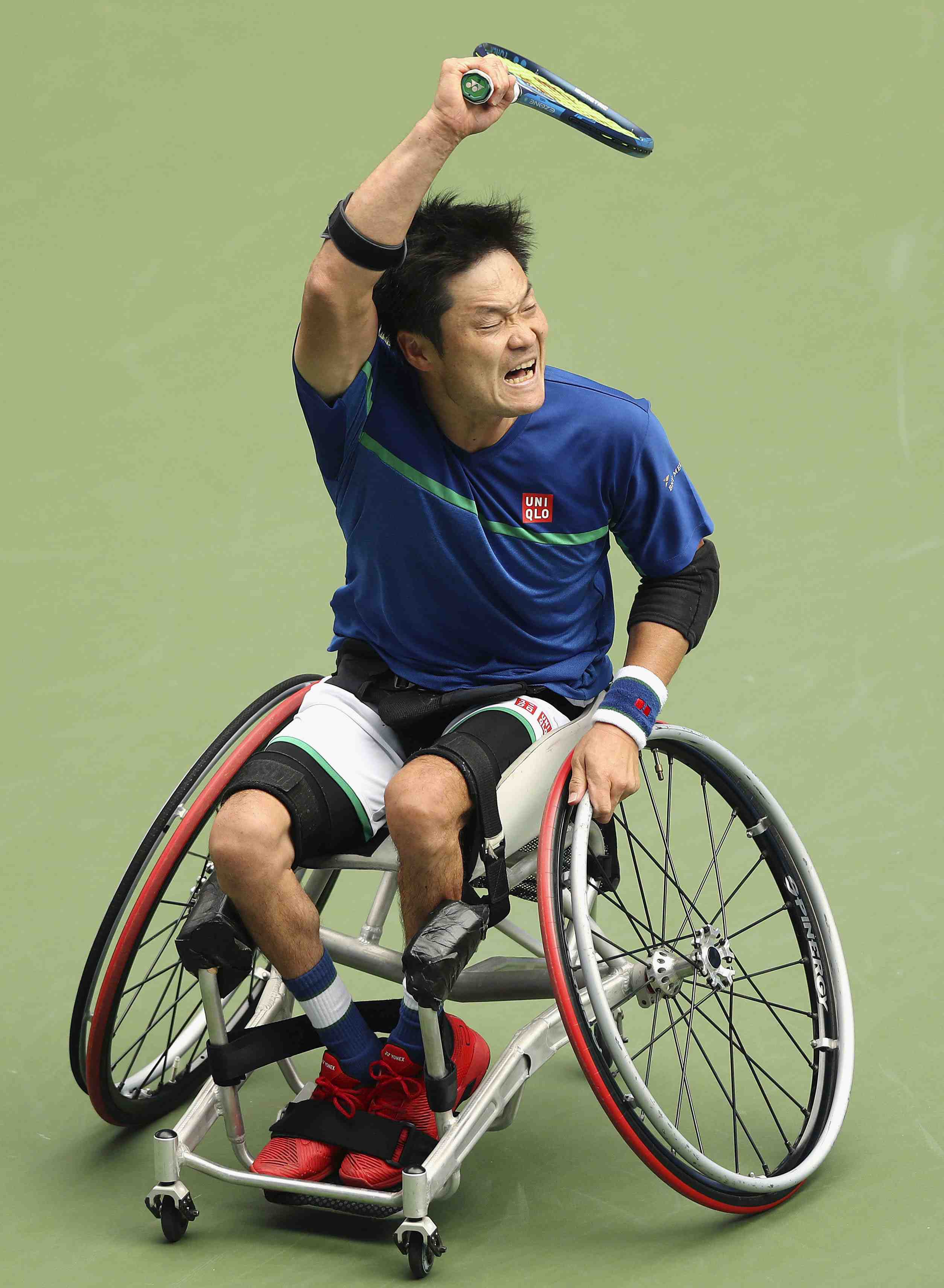 Wheelchair tennis Shingo Kunieda U.S. Open men 002 JAPAN Forward