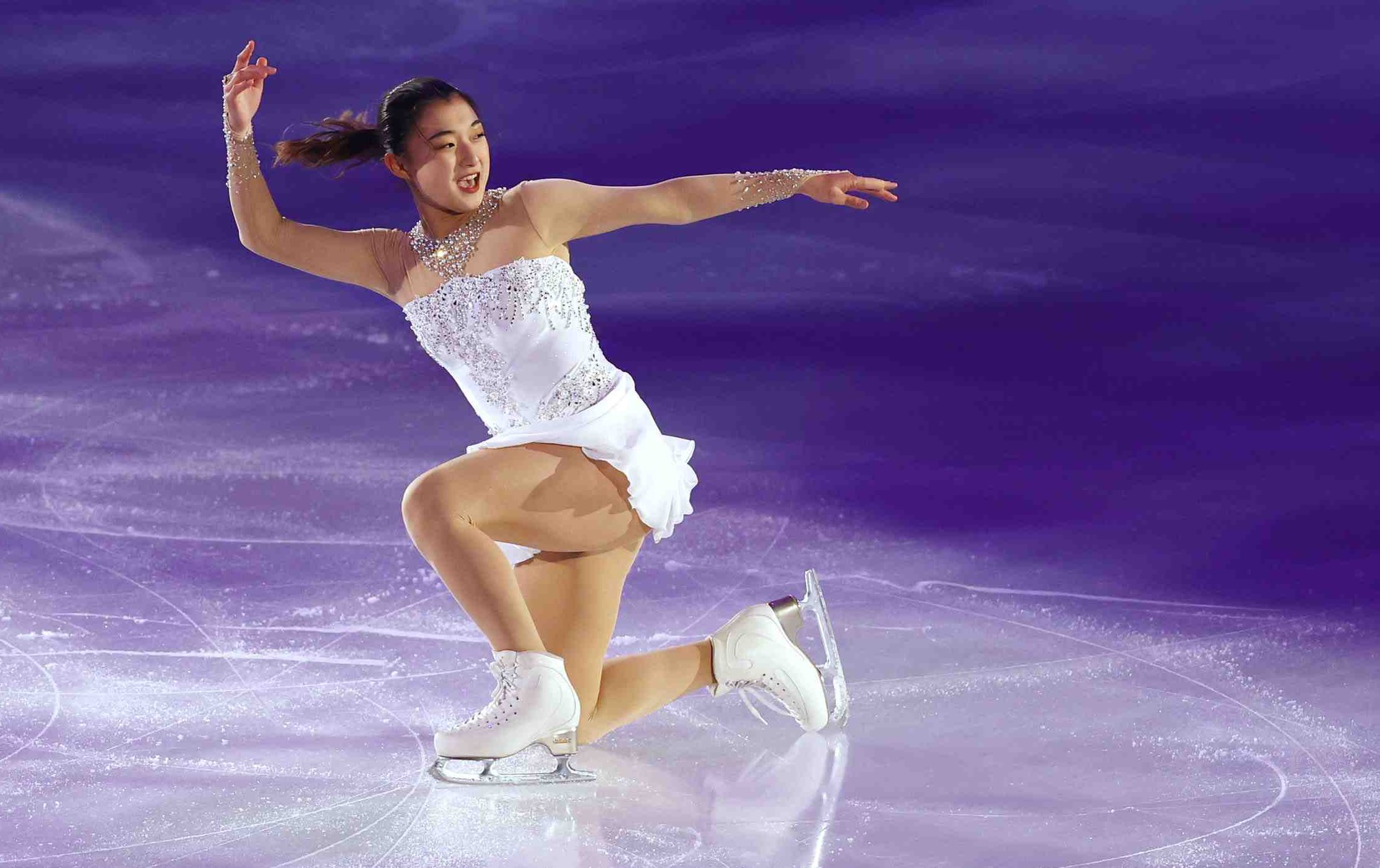 Figure Skating NHK Trophy Kaori Sakamoto JAPAN Forward