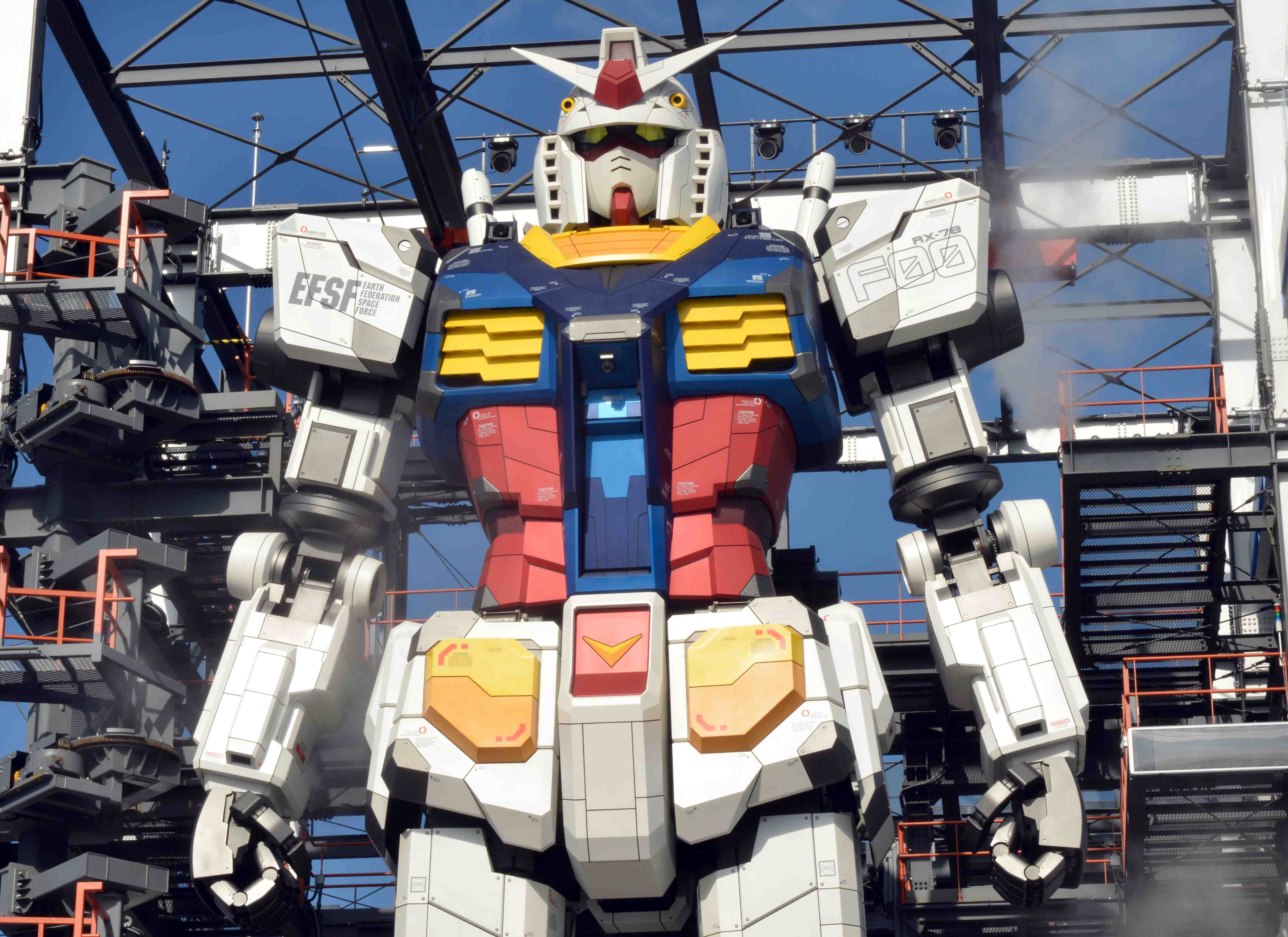 [Hidden Wonders of Japan] Gundam the Giant Space Robot Arrives in ...