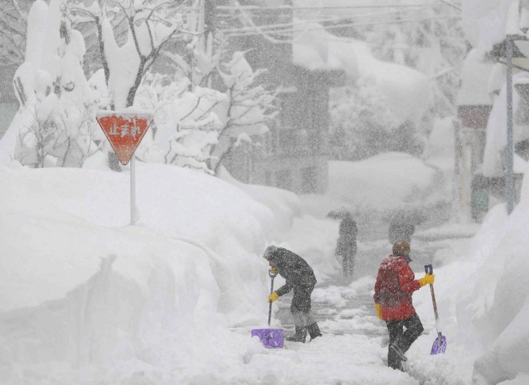 Japan Historical Heavy Snowfall