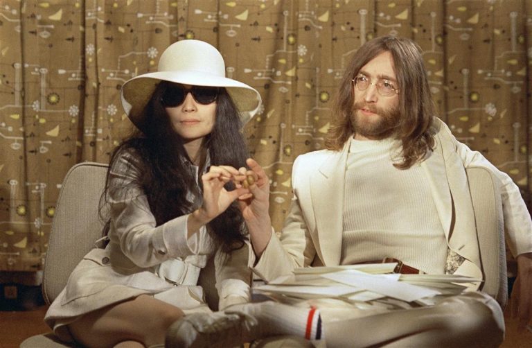 John Lennon and Yoko Ono