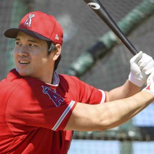 MLB Shohei Ohtani begins 4th spring training with the Angels 007