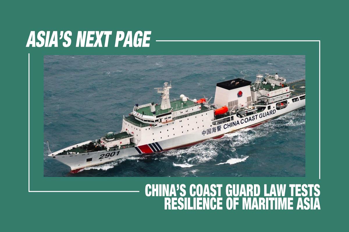 China's Coast Guard Law Tests Resilience of Maritime Asia