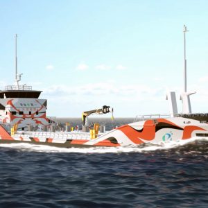 Japanese ships powered by carbon-free fuel 001