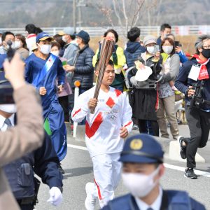 Tokyo 2020 Olympic Torch Relay Start Fukushima