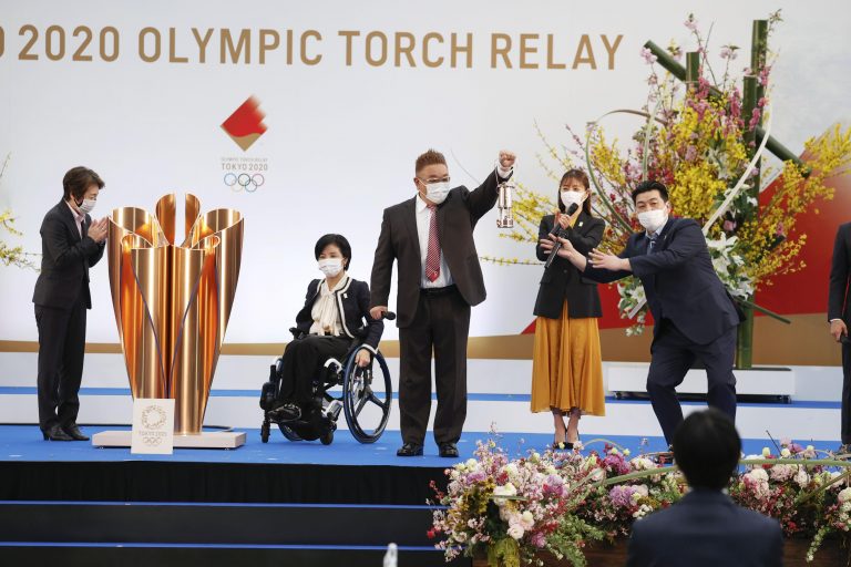 Tokyo 2020 Olympic Torch Relay Start Fukushima Opening Ceremony