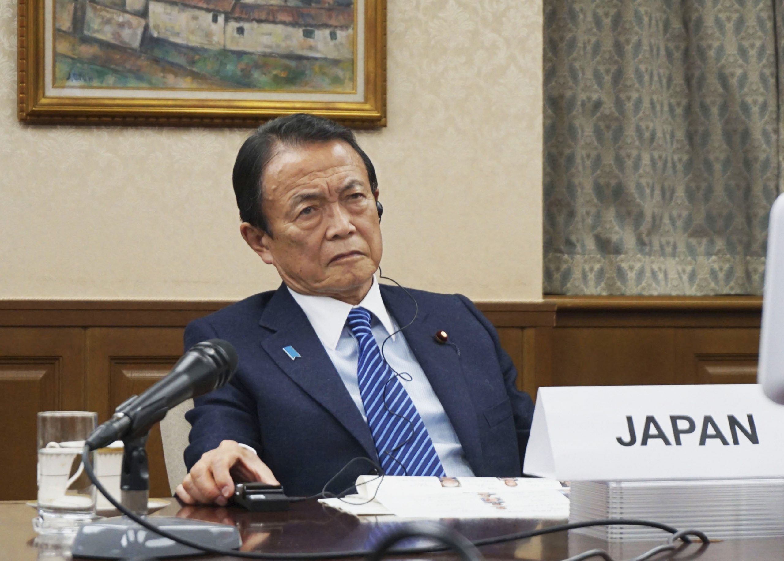 G20 Japan Finance Minister Taro Aso 001