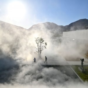 Nagano Prefectural Art Museum, Fog Sculpture