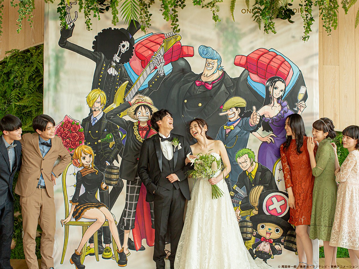 One Piece - Trafalgar Law and Nami Wedding (Fuji Television