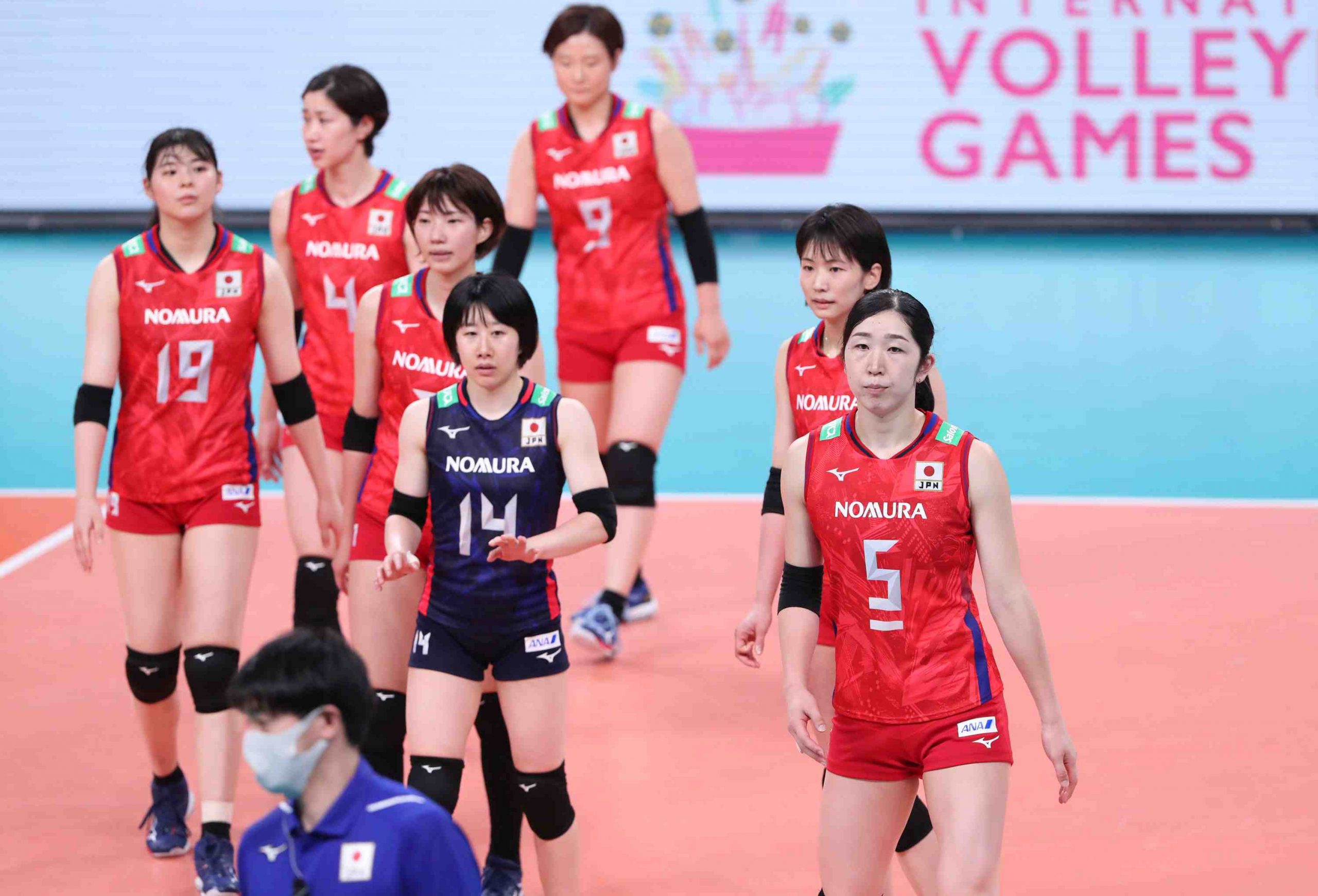Japan volleyball captain Erika Araki JAPAN Forward