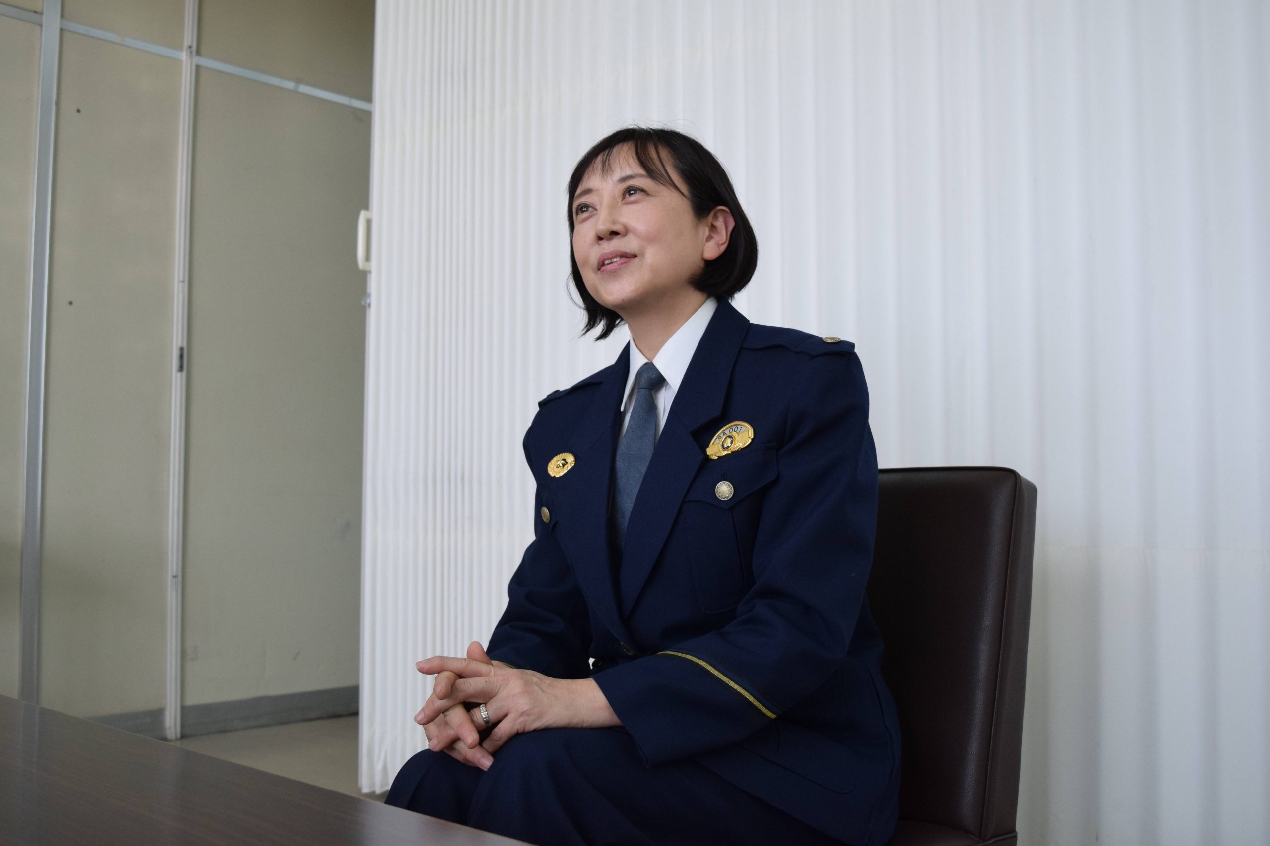 Japanese police woman