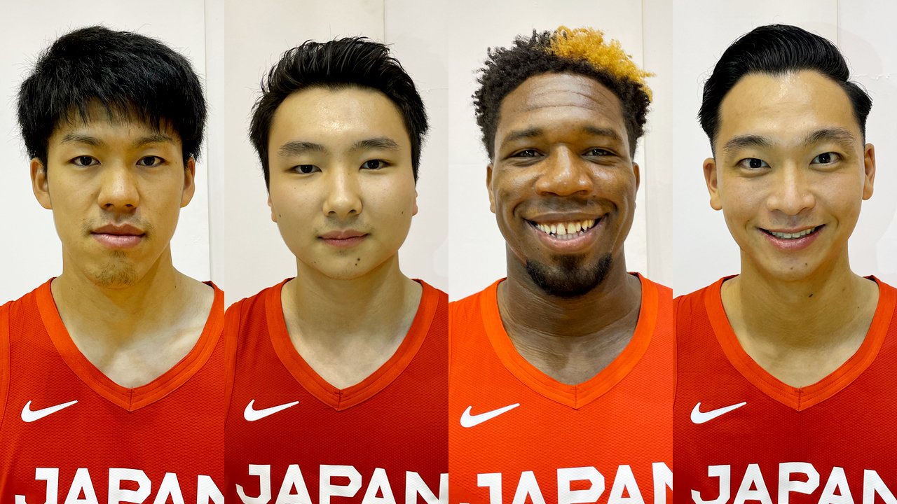 Japan men's 3x3 basketball team for Olympics JAPAN Forward