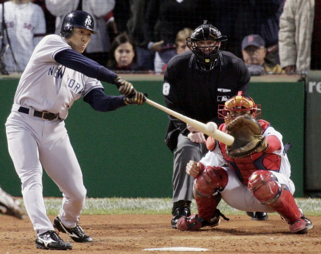 Baseball: Former Yankee Matsui, joins Kanemoto, Hara in Japanese