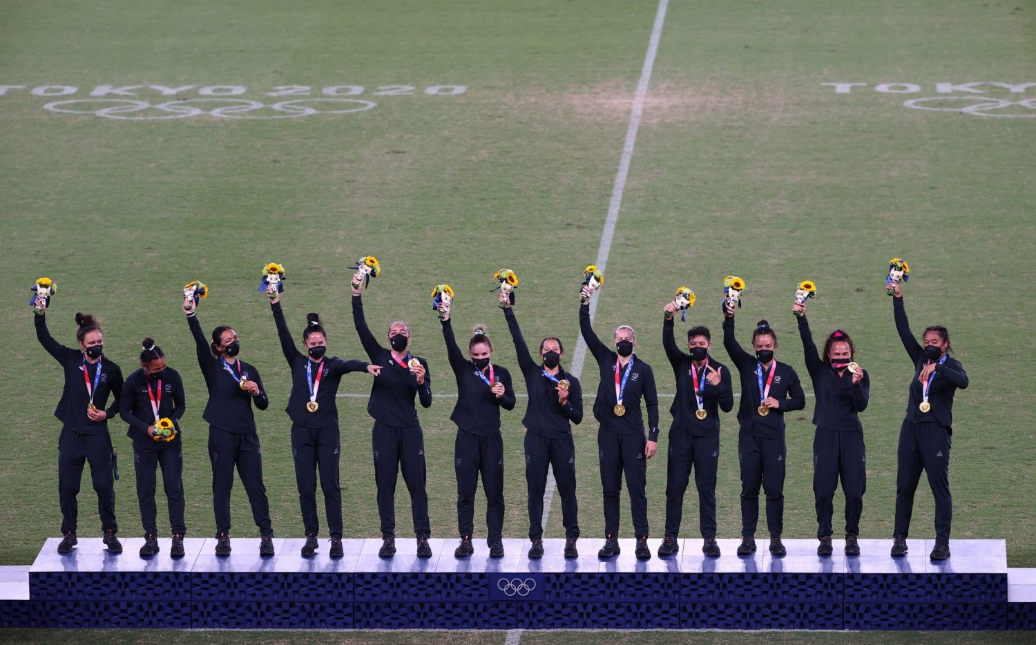 Rugby Sevens Women Medal Ceremony JAPAN Forward