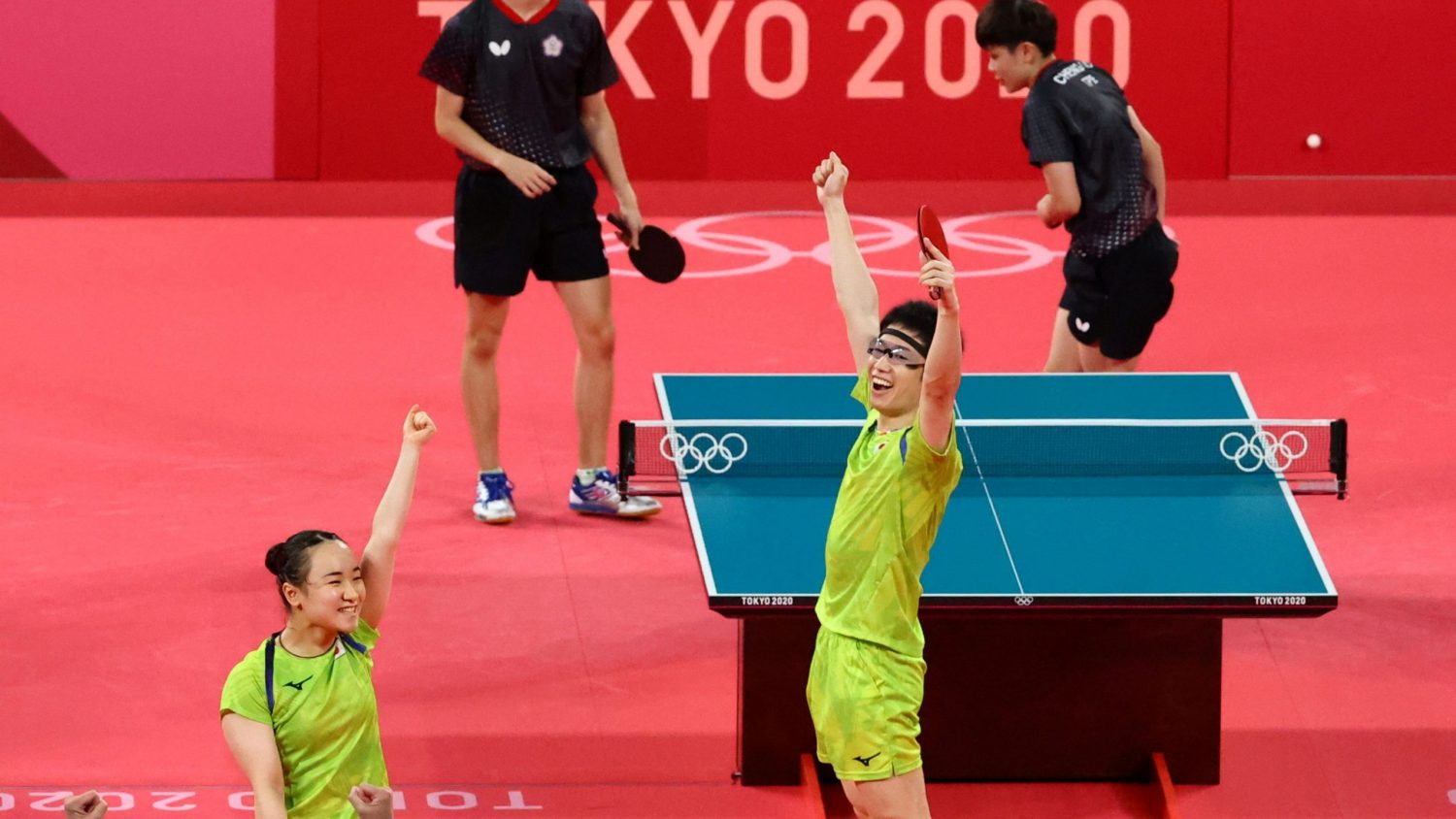 Table Tennis Mixed Doubles Semifinal JAPAN Forward